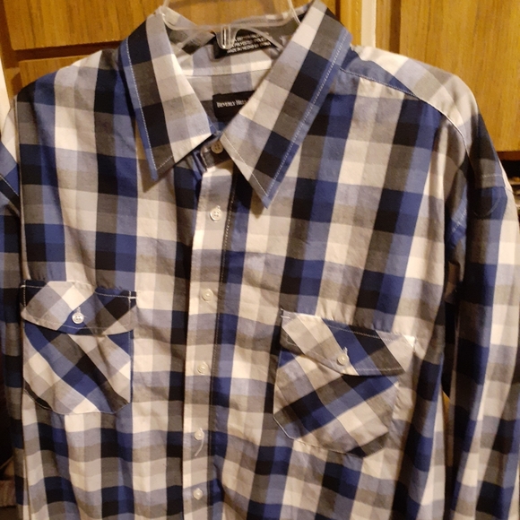 beverly hills polo club slim fit dress shirts